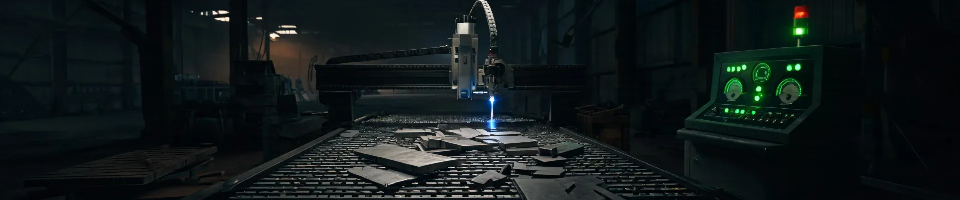 Industrial plasma cutting article header